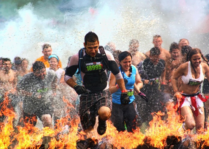 Obstaculos spartan race madrid