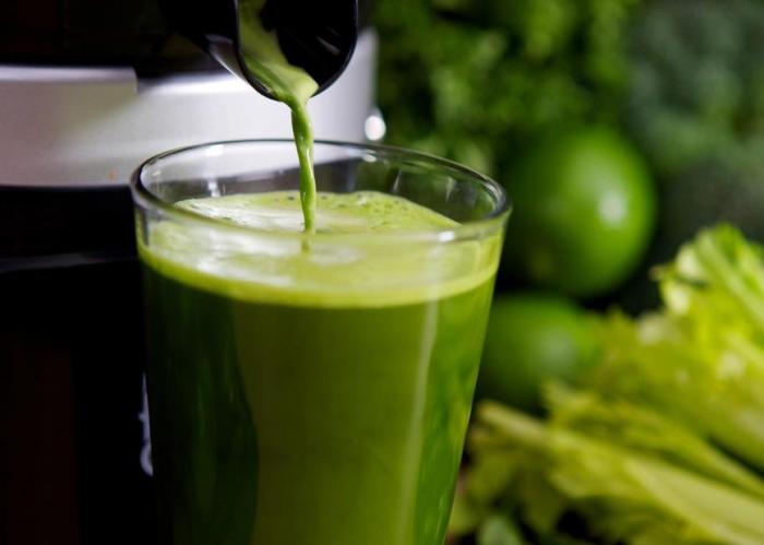 Smoothie verde para desayunar