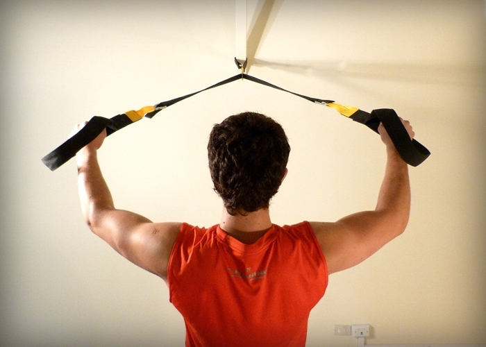Ejercicios hombros trx