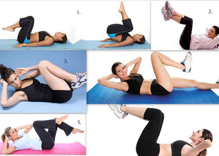 Ejercicios de pilates abdominales
