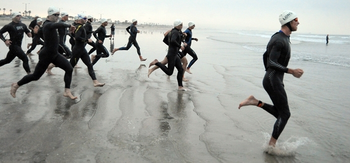 A triatlon comenzar entrenar