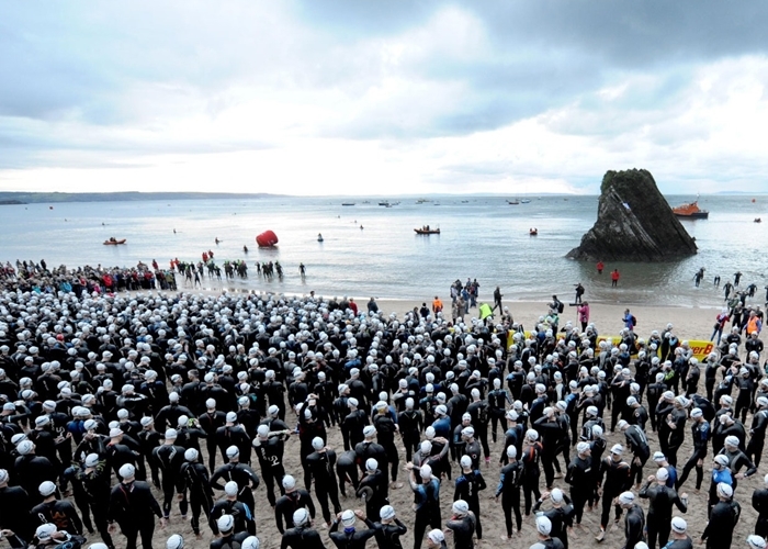 A triatlon comenzar entrenar