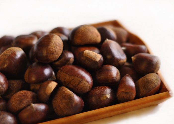 Calorias de 10 castanas asadas