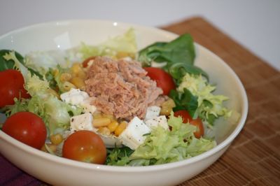Dieta de atun y agua